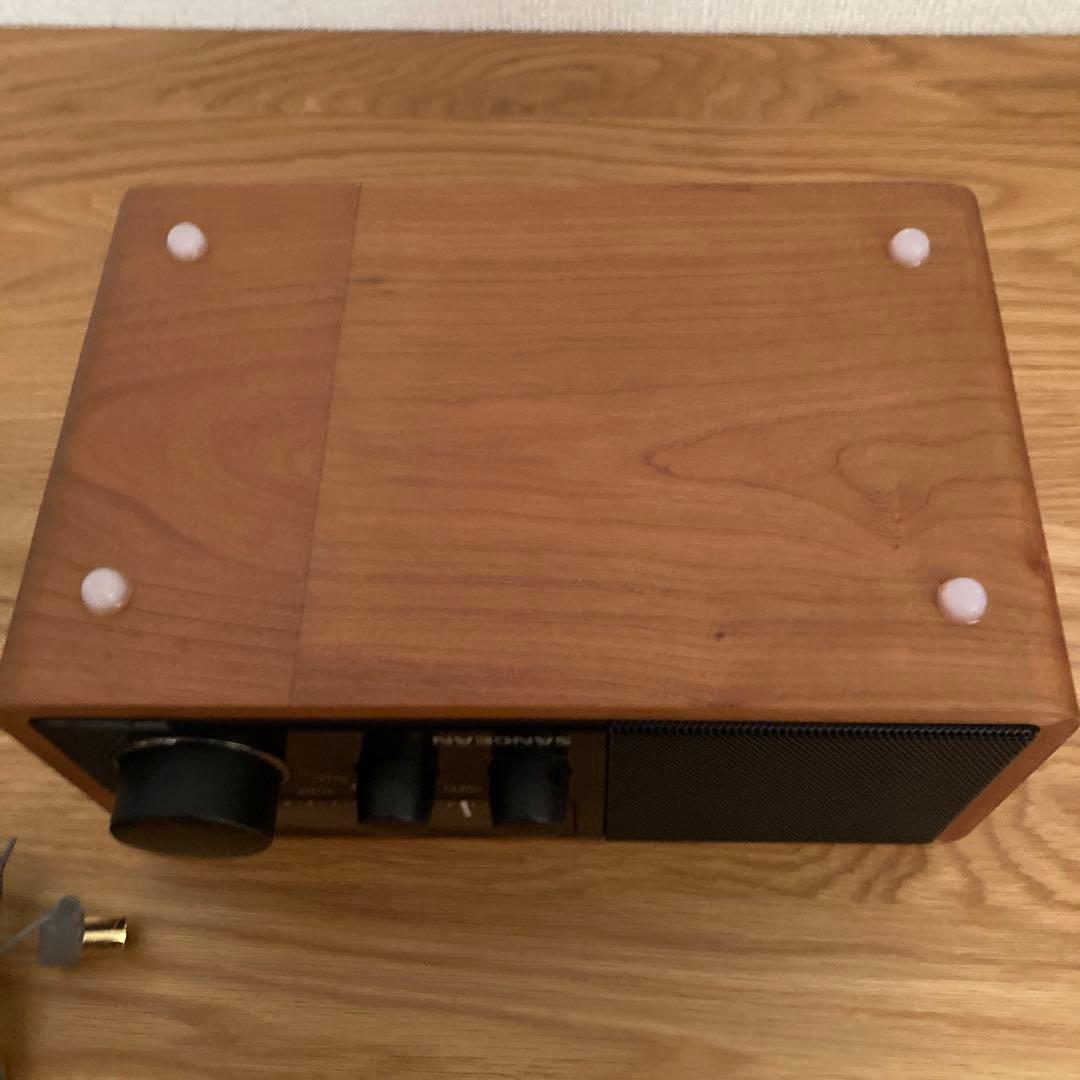 SANGEAN WR-302 ウッド調ラジオ