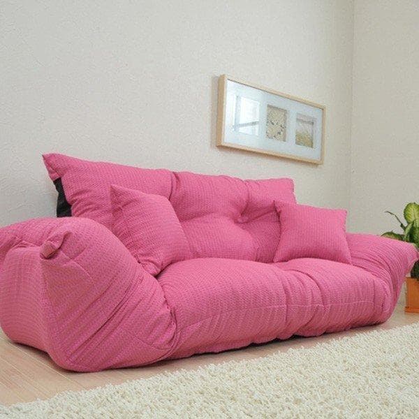 最終値下げ【通常価格: 32,800円】新ジャンボカウチソファ【ベージュ】 3