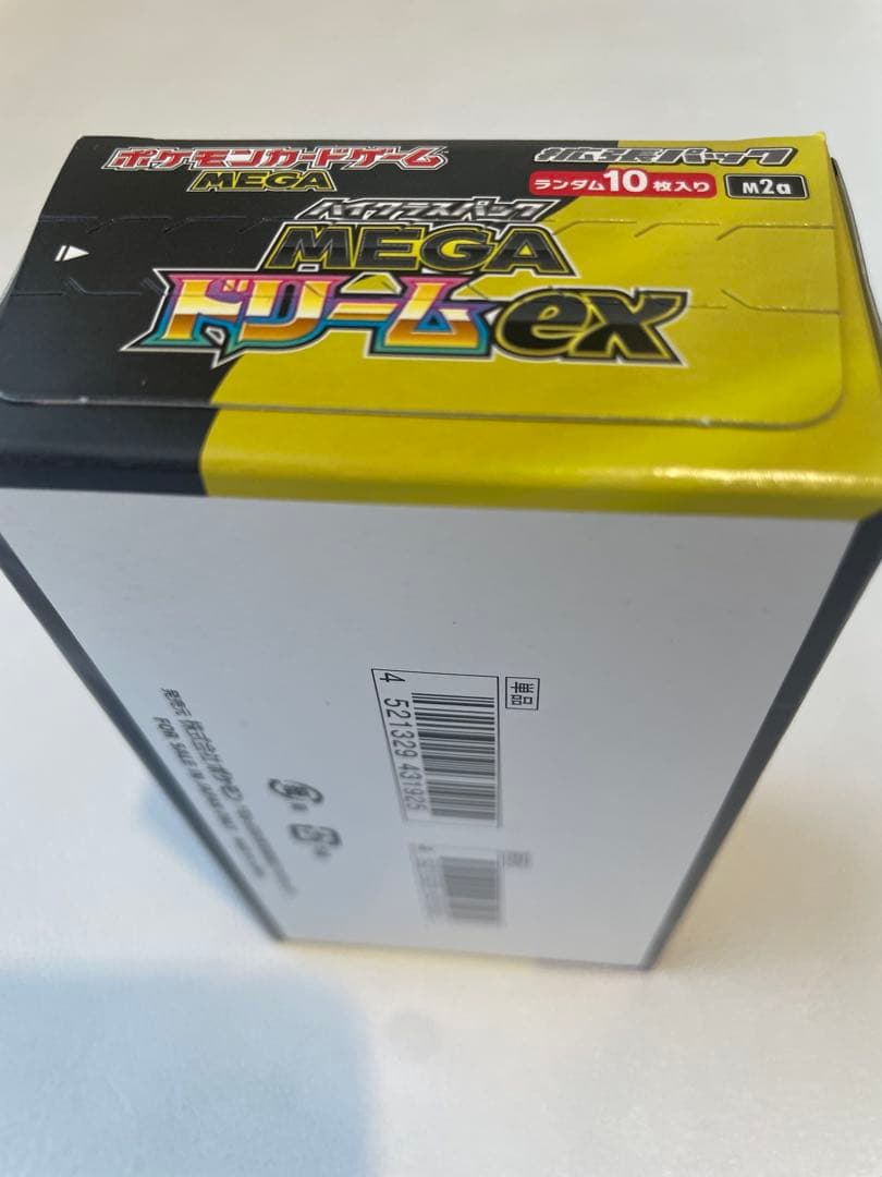 ポケモンカードMEGA　ドリーム ex　1BOX シュリンクなし