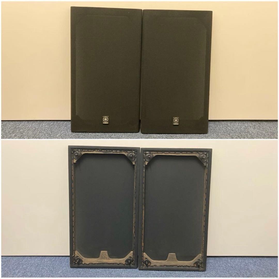 【美品】YAMAHA NS-10M ヤマハ スピーカー ペア ネット付き ②