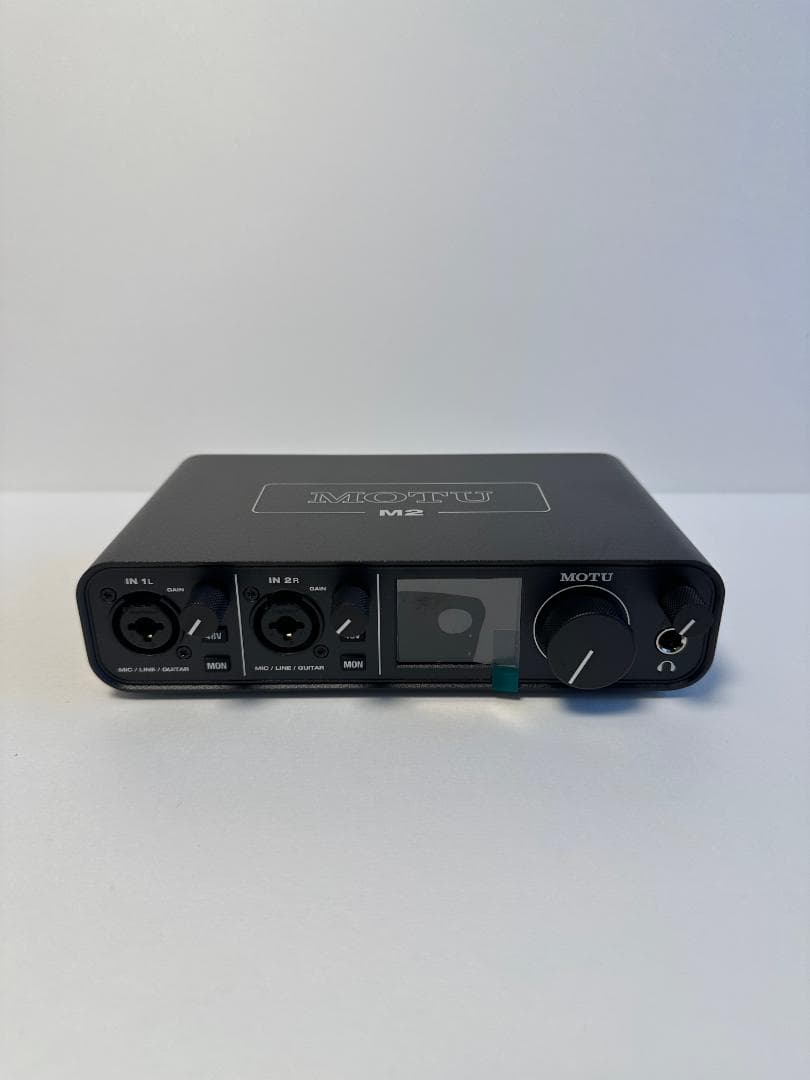 MOTU M2 USBオーディオインターフェイス【未使用品】