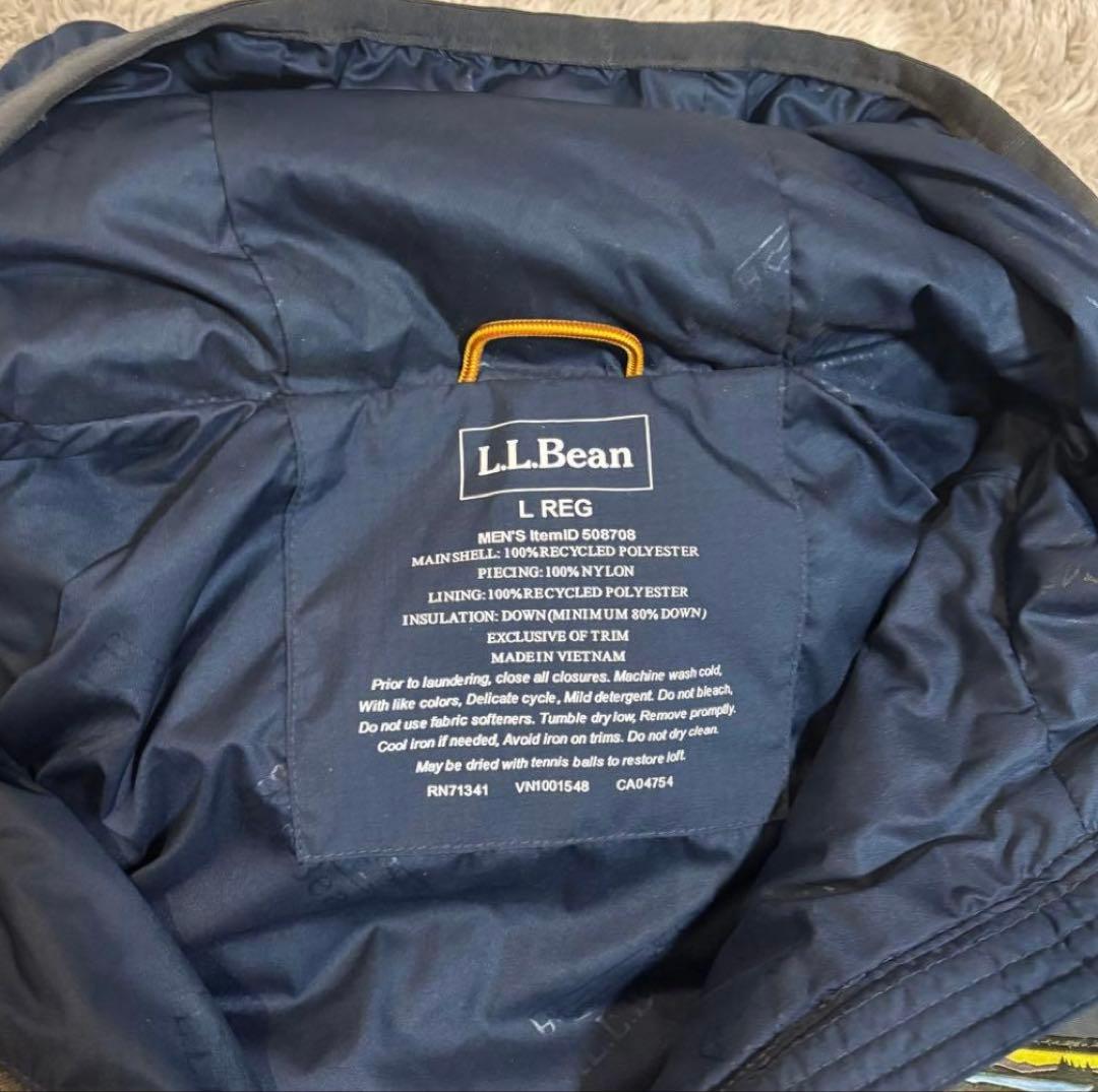 エルエルビーン　ダウンジャケット　マウンテンパーカー　プルオーバーＬ