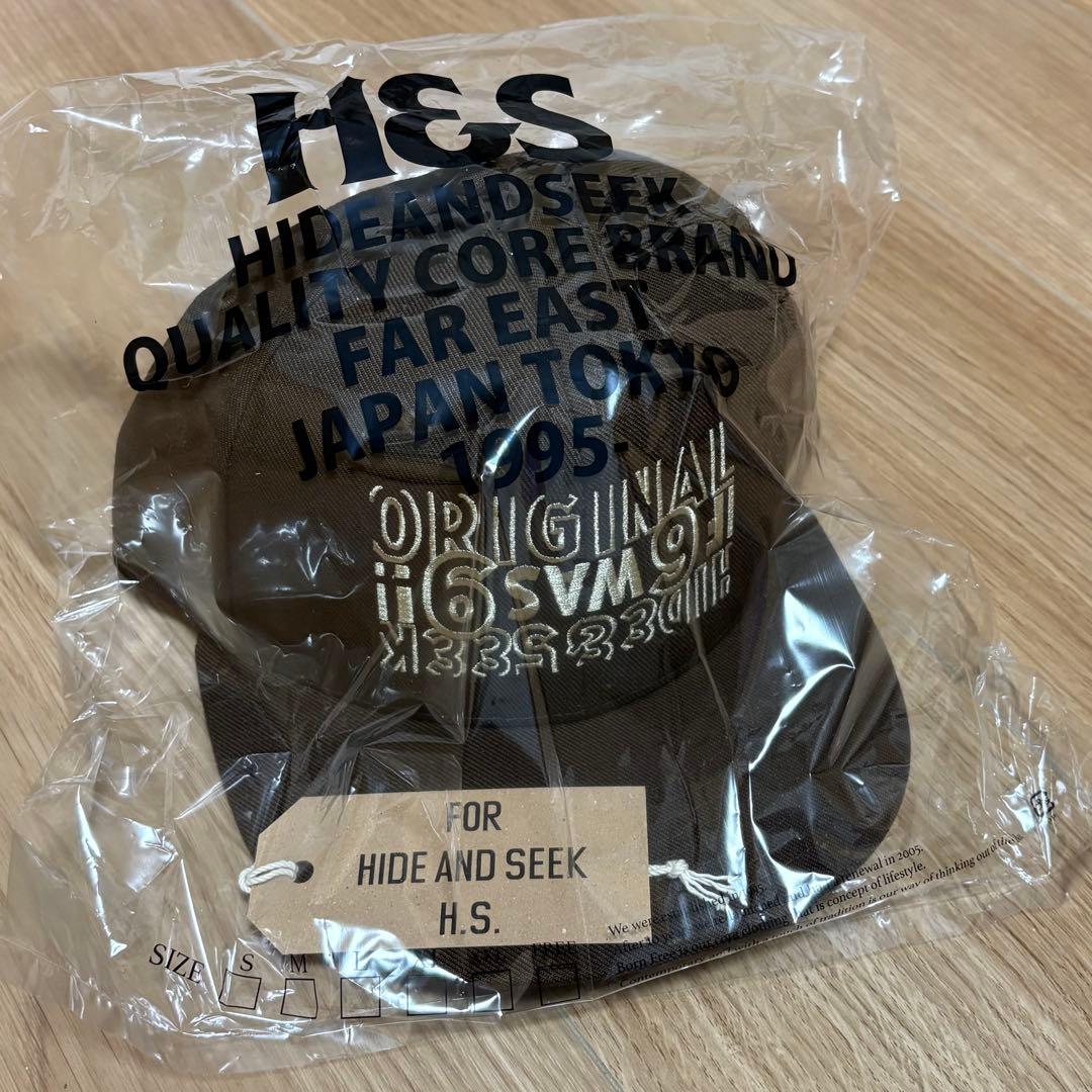 Hide and Seek×Toru Nishiura Baseball Cap