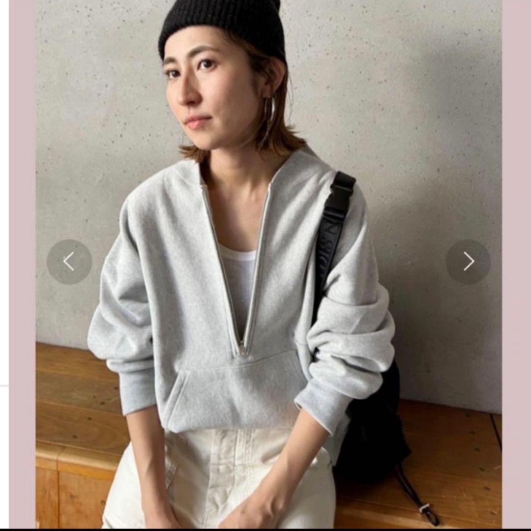 ✨完売✨ Champion / チャンピオン別注ハーフZIP リバースウィーブ