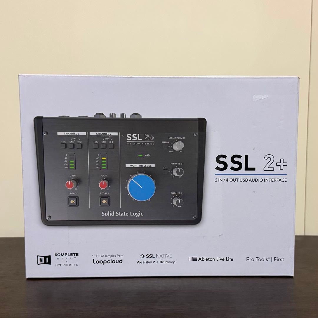 【新品・未使用品】Solid State Logic SSL 2+