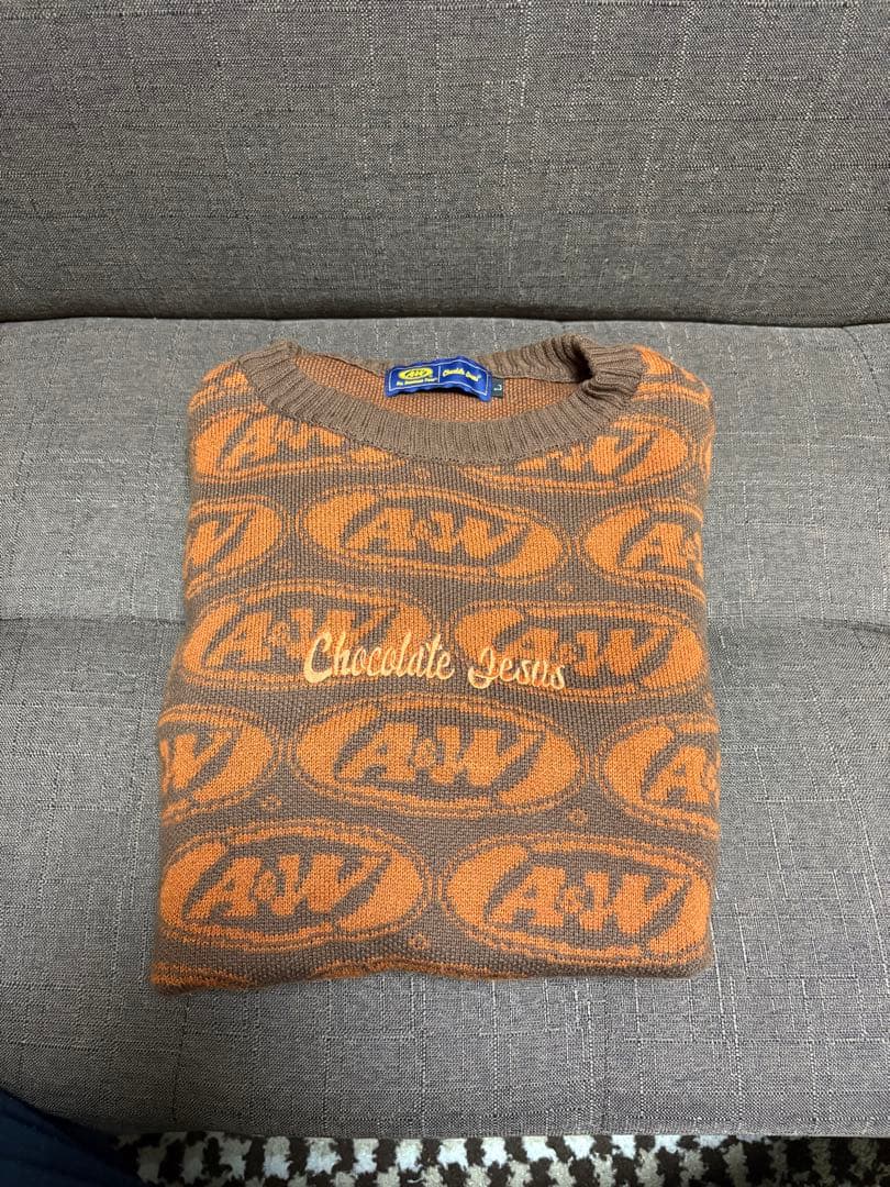 chocolate jesus a&w ニット　コラボ