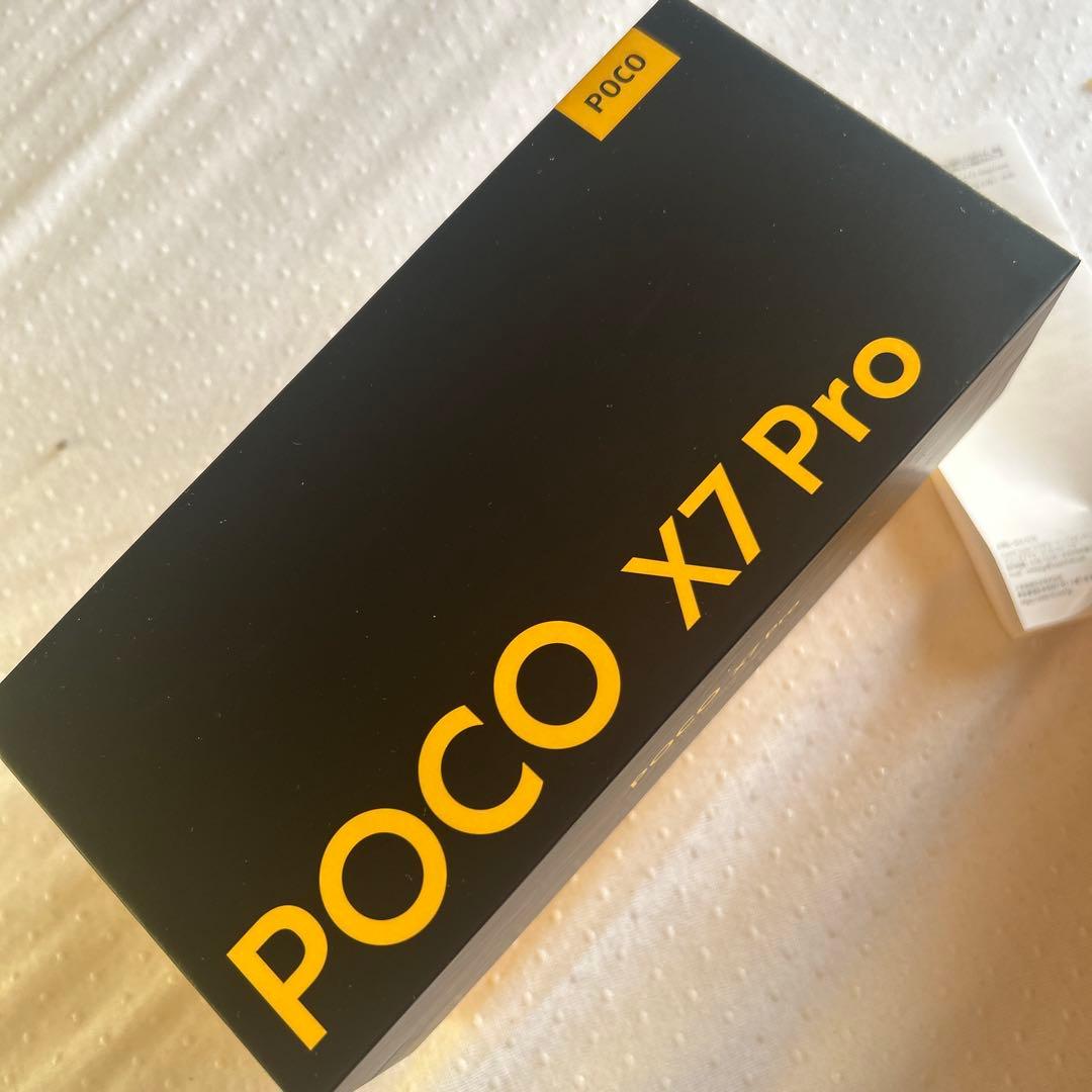 【美品】POCO X7 Pro 12GB+512GB グリーン SIMフリー