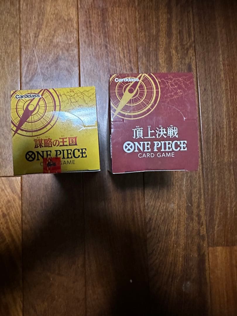 ONE PIECE 謀略の王国　頂上決戦　未開封Box テープ付き