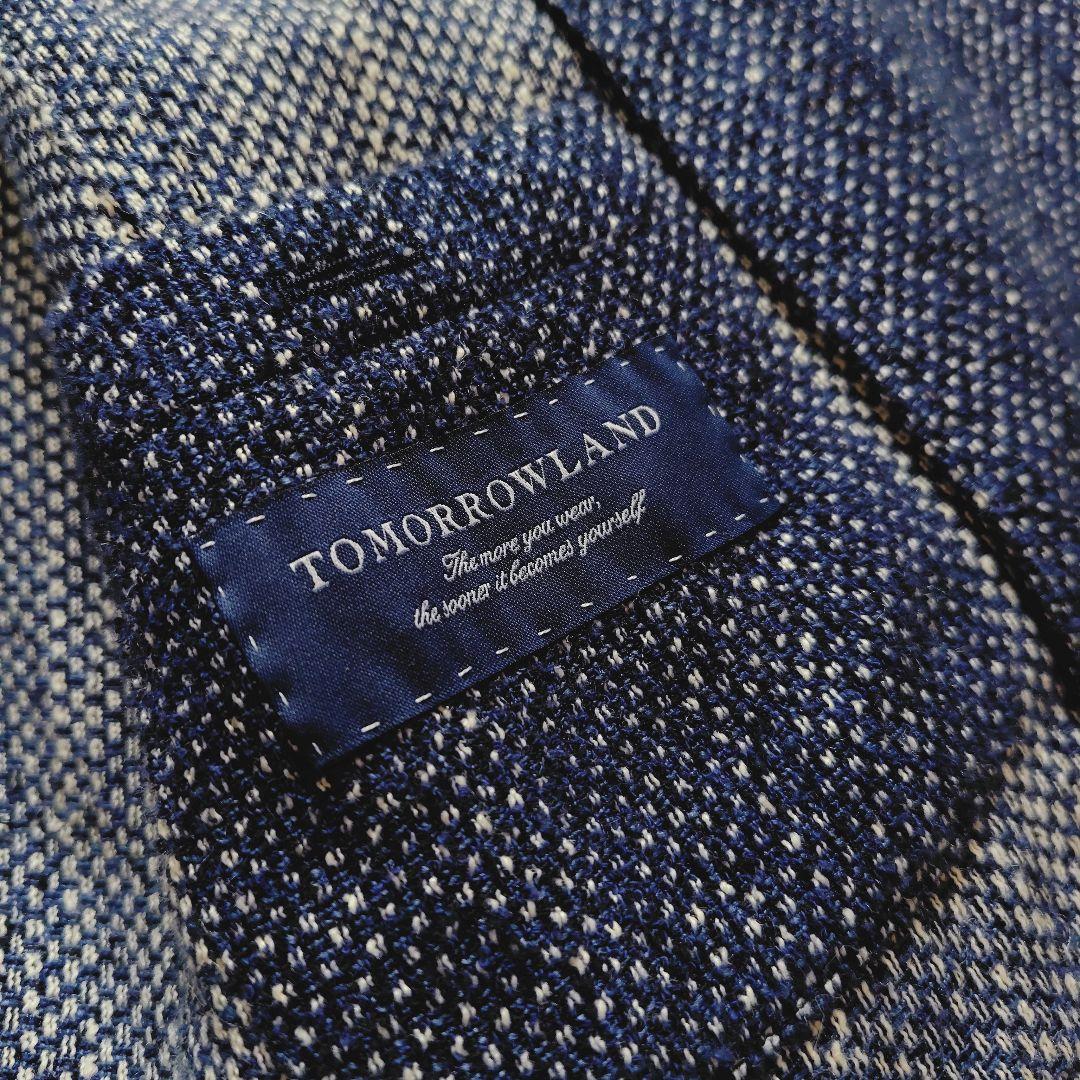 【トウアン　トゥ】トゥモローランド　ジャケット　テーラード2Bリネンシルク