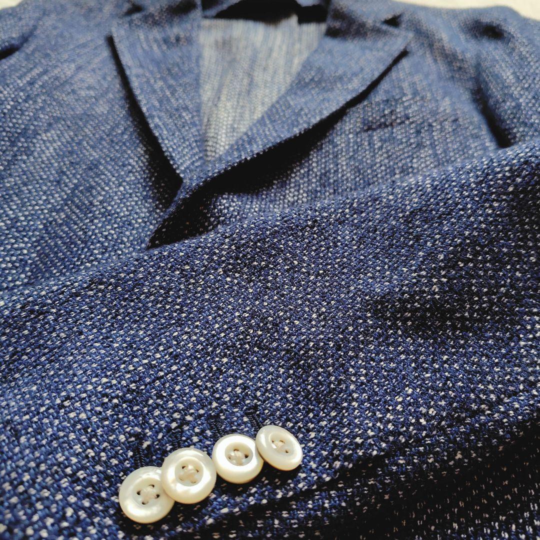 【トウアン　トゥ】トゥモローランド　ジャケット　テーラード2Bリネンシルク