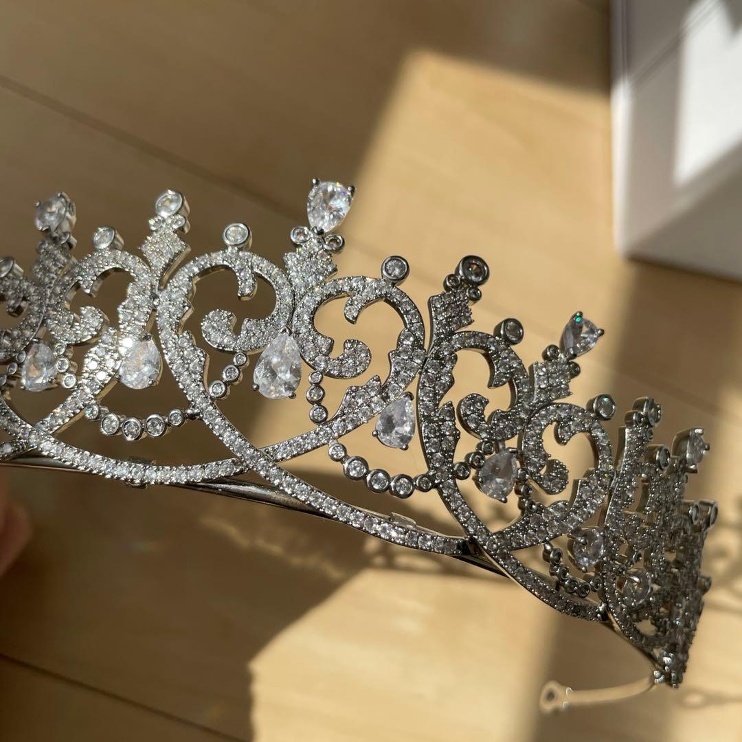 Love tiara ラブティアラ　ロイヤルハートジルコニア　ティアラ