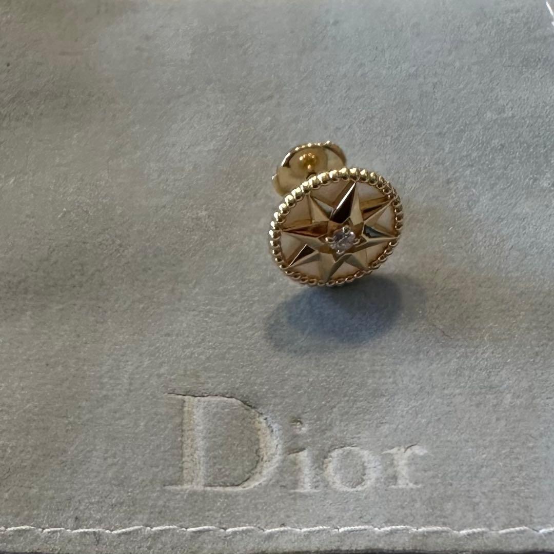 Christian Dior ディオール ローズデヴァン ピアス　片耳