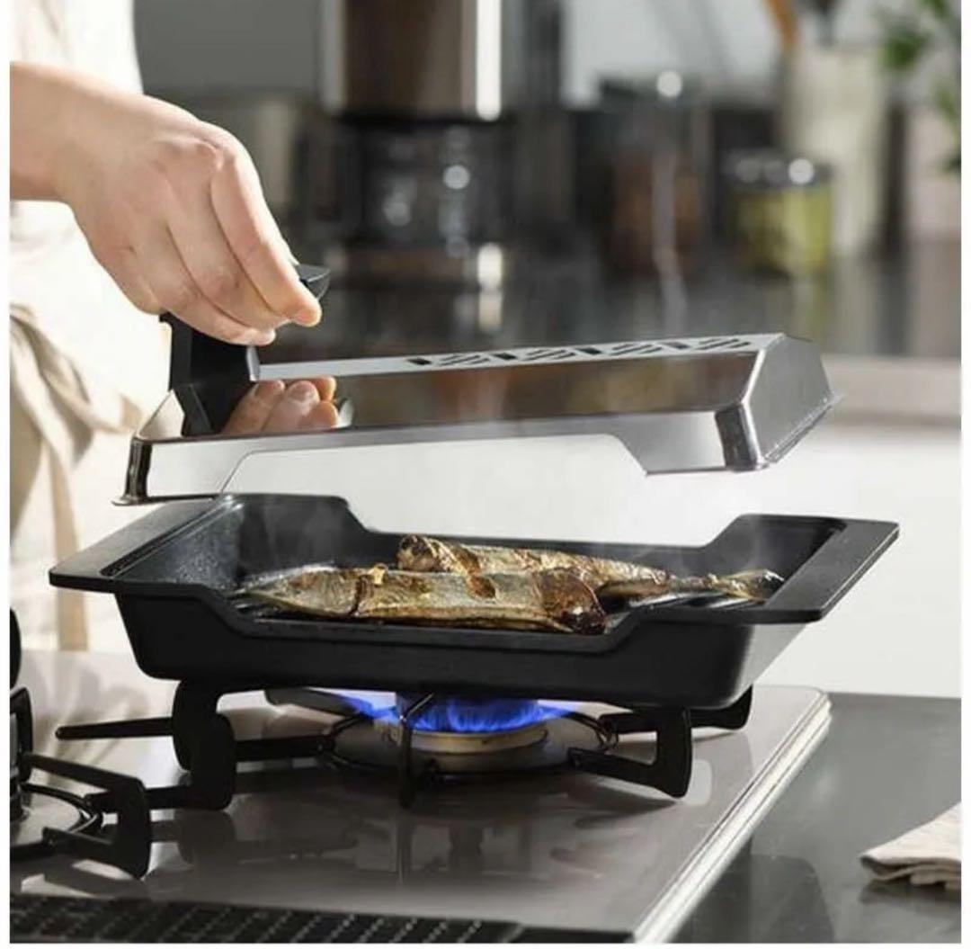 新品未使用 大人の焼魚IH対応(IH200V) 炭グリル