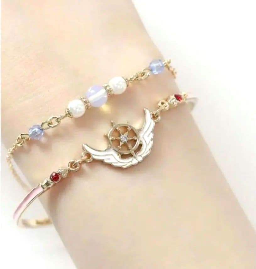 受注生産/新品カードキャプターさくら25周年　バングルA封印の杖B星の杖C夢の杖