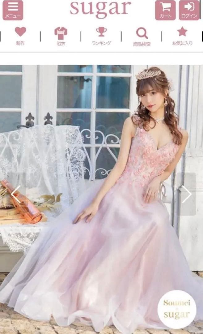 JEAN MACLEAN ロングドレス