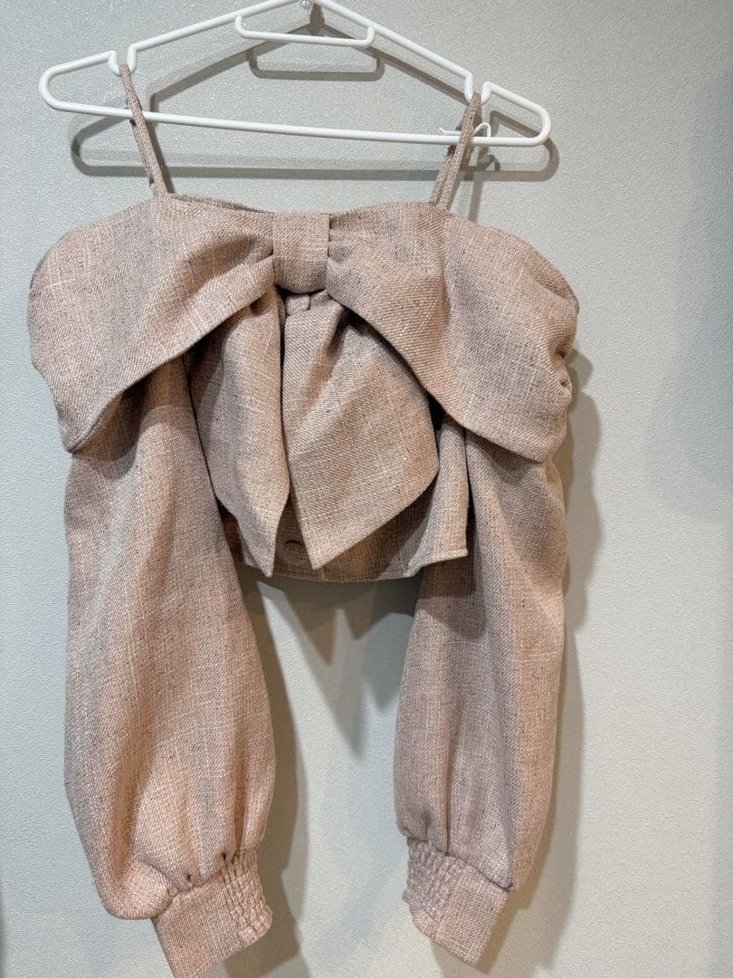 リップサービス　リボントップス　ピンク