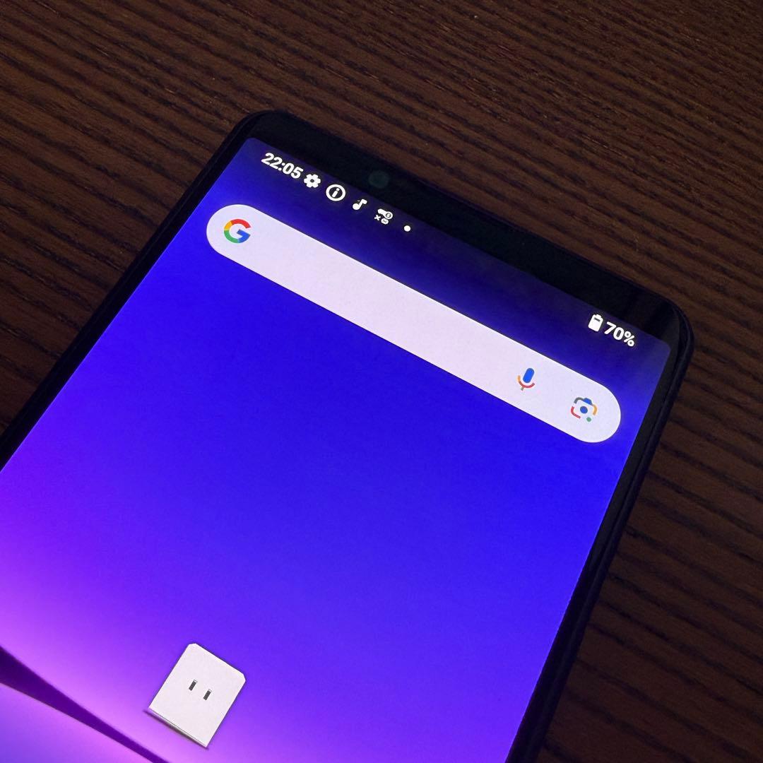 超美品 Xperia 5 IV 128GB SO-54C パープル スマホ 本体