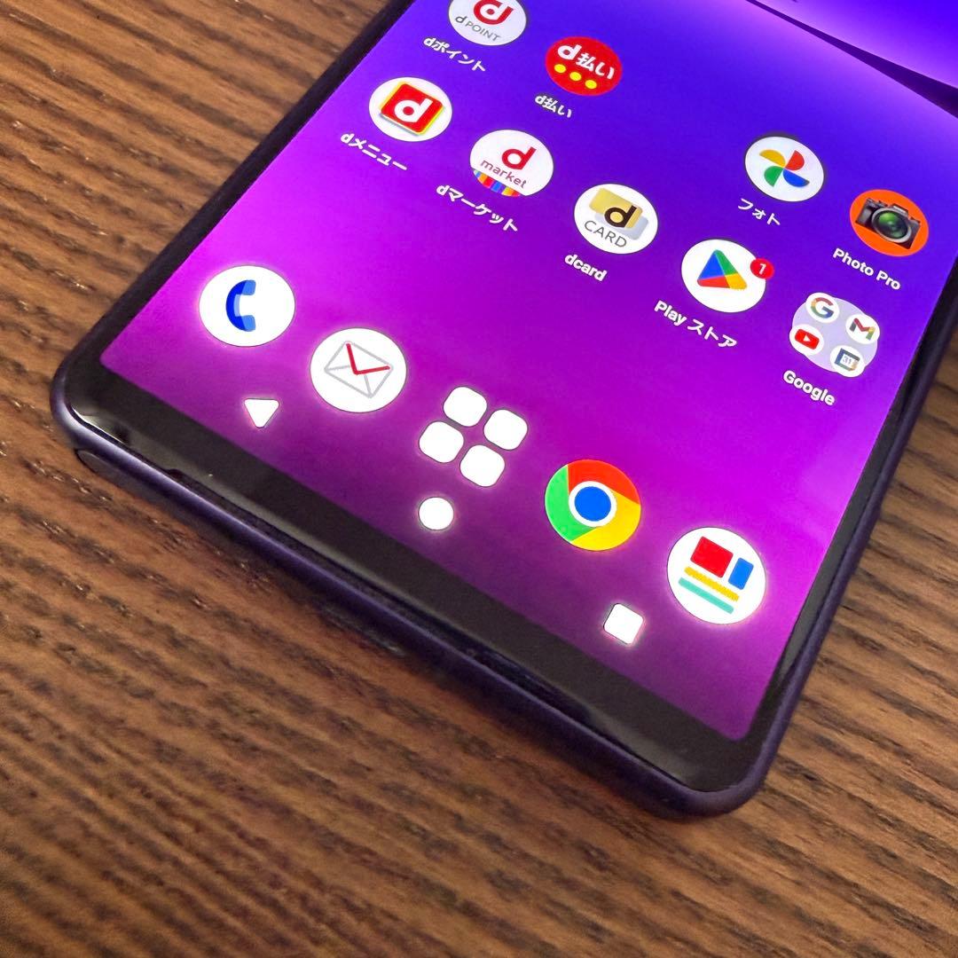 超美品 Xperia 5 IV 128GB SO-54C パープル スマホ 本体