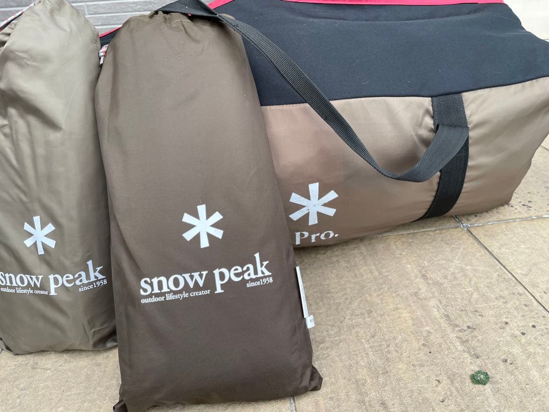 スノーピーク ドックドーム Pro.6 グランドシート　シールドルーフ　セット