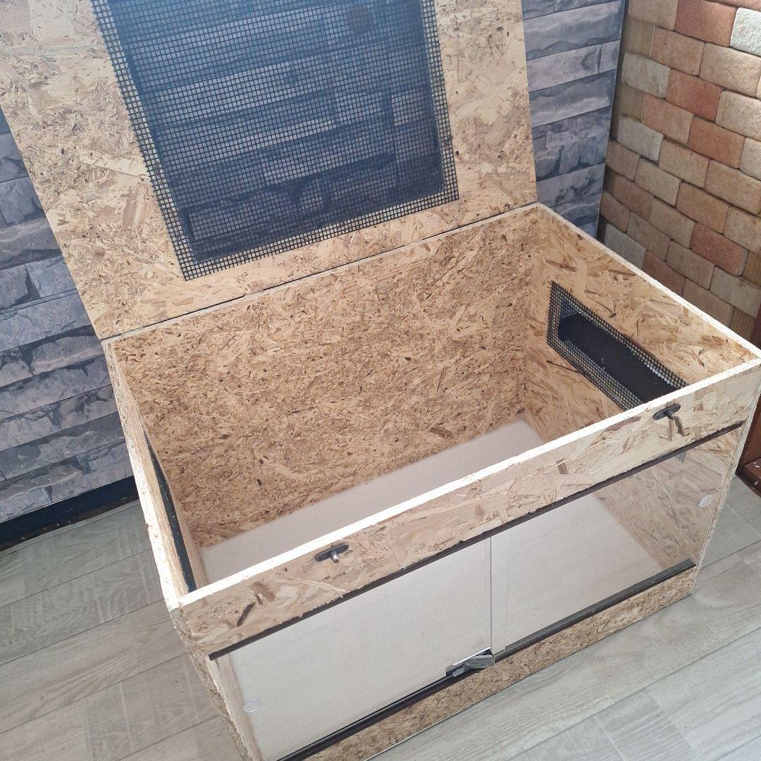 コスパ重視！大型OSB木製ケージ(未使用)