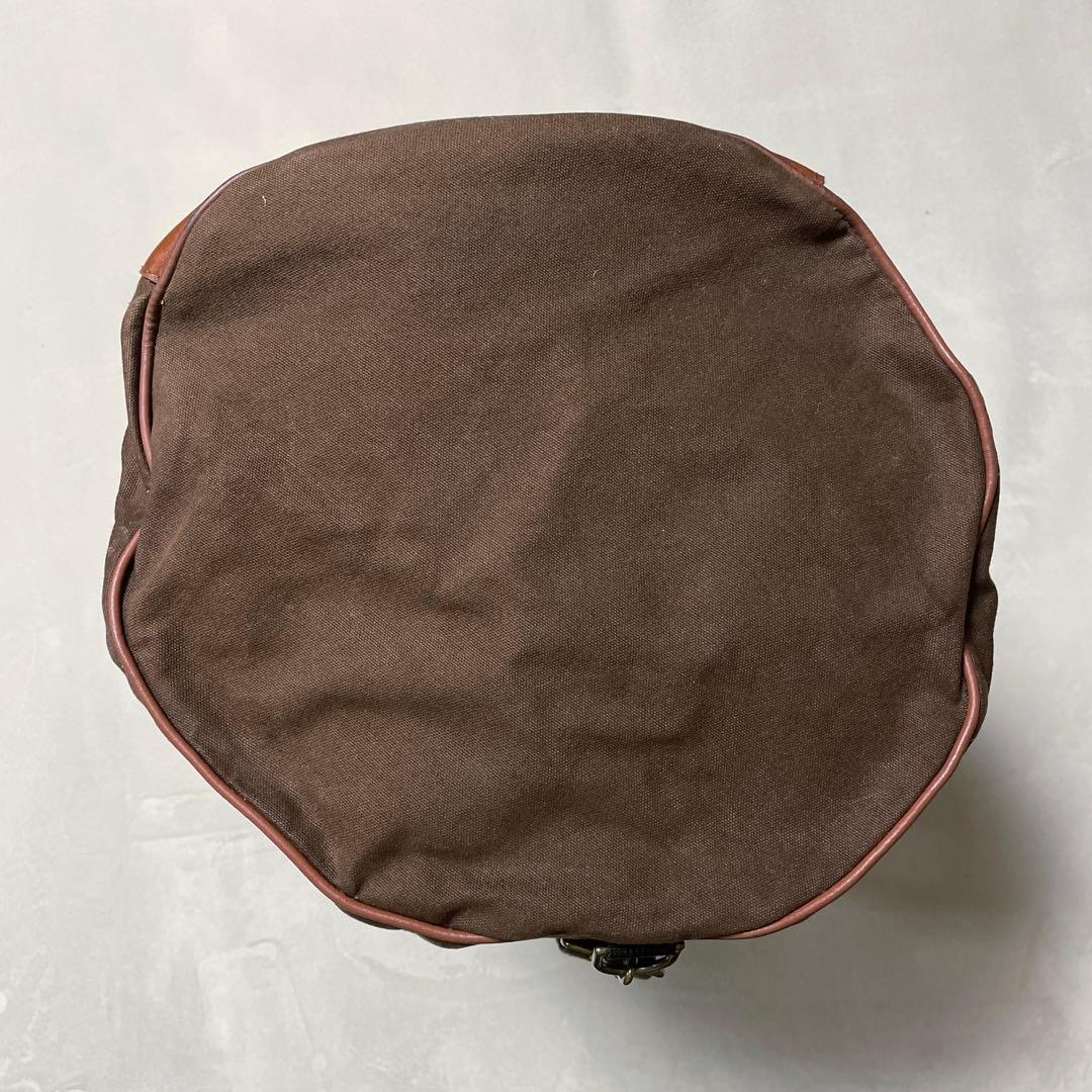 未使用？ 80s LL Bean キャンバス レザー ダッフルバッグ 大サイズ