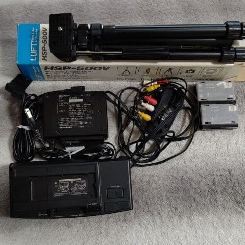 シャープVL-HL50液晶8ミリビデオカメラ