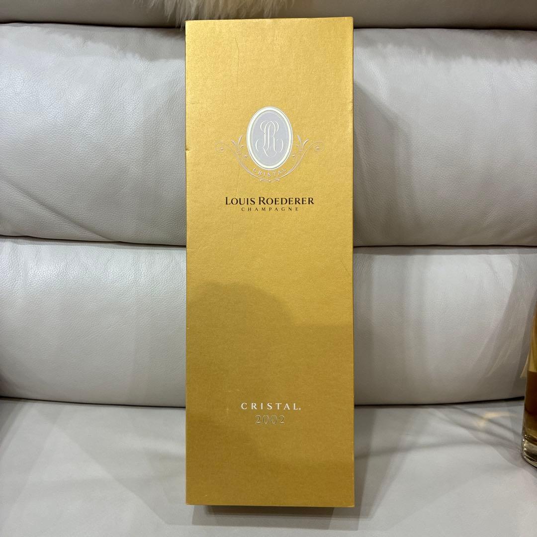 ルイロデレール クリスタル 2002 箱付 未開栓 750ml シャンパン