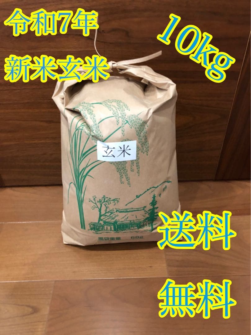 令和7年度産 新米 玄米ヒノヒカリ10kg