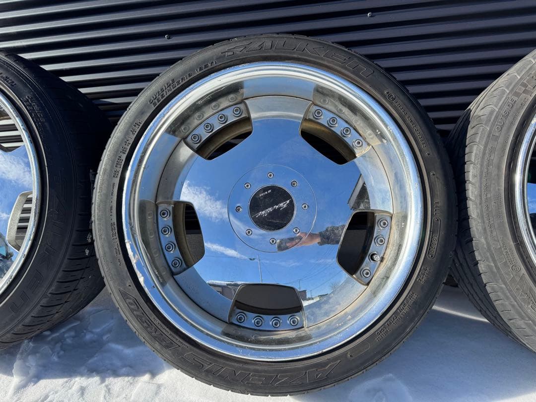 yyy　18インチ work ユーロライン　深リム