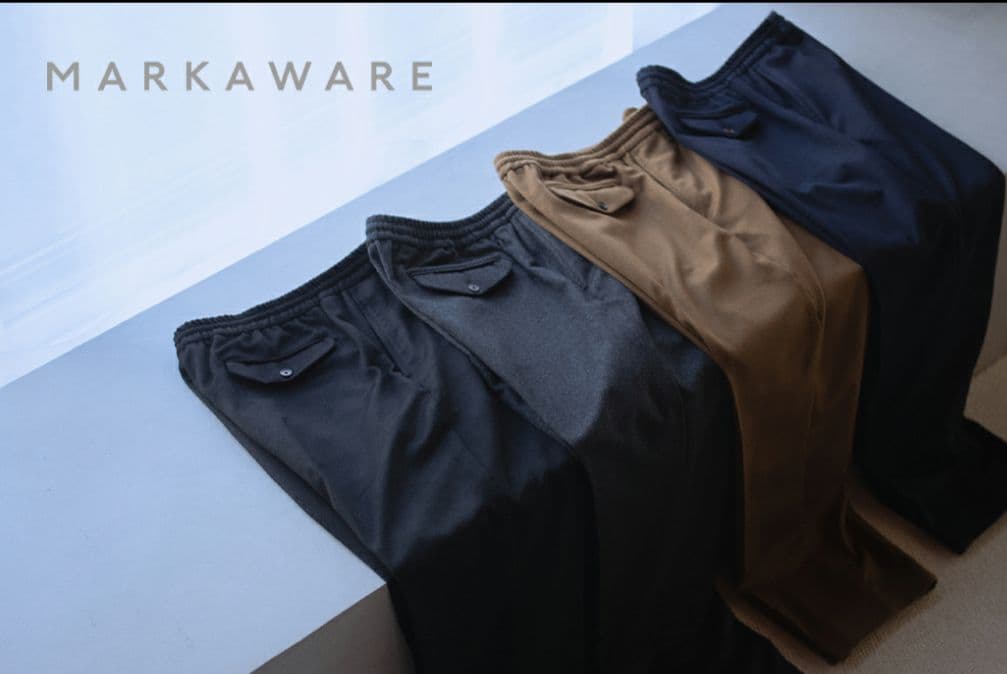 サイズ1 MARKAWARE CASHMERE TROUSERS