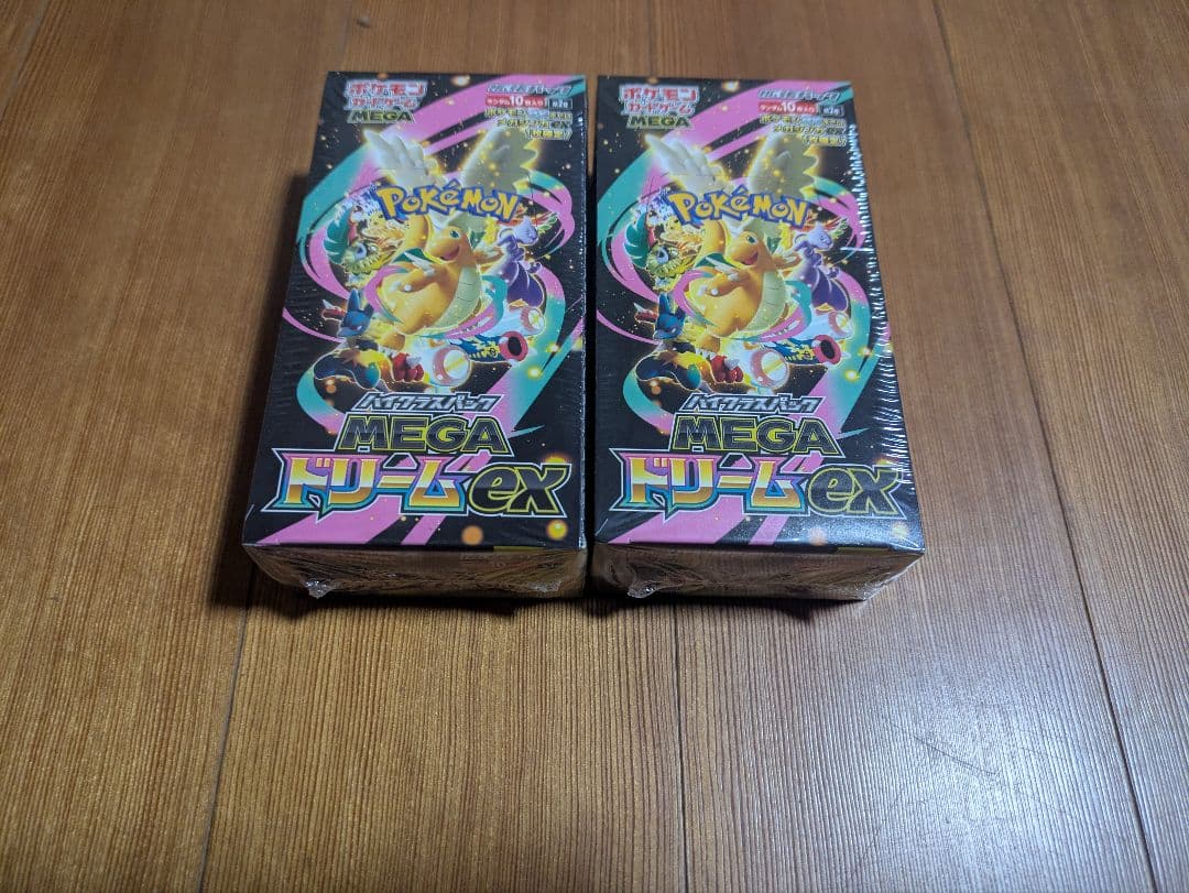 K*K様 ポケセン産　MEGAドリームex 2BOX