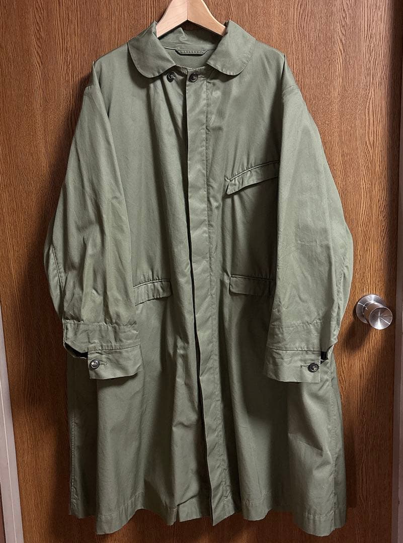 45Rフォーティファイブアール2023SS モッズステンカラーコートサイズL