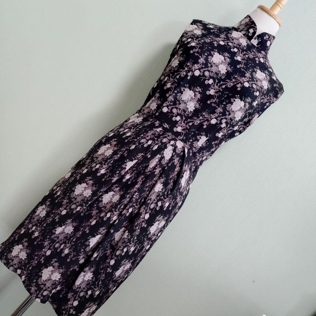 上海灘 ワンピース シルク100% チャイナドレス