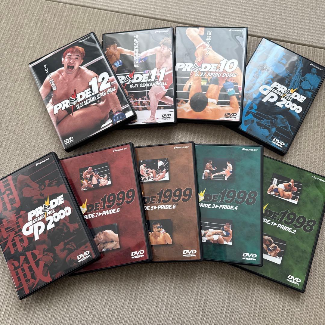 【値下げ中】初回限定生産＊9枚セット_PRIDE DVD SPECIAL BOX