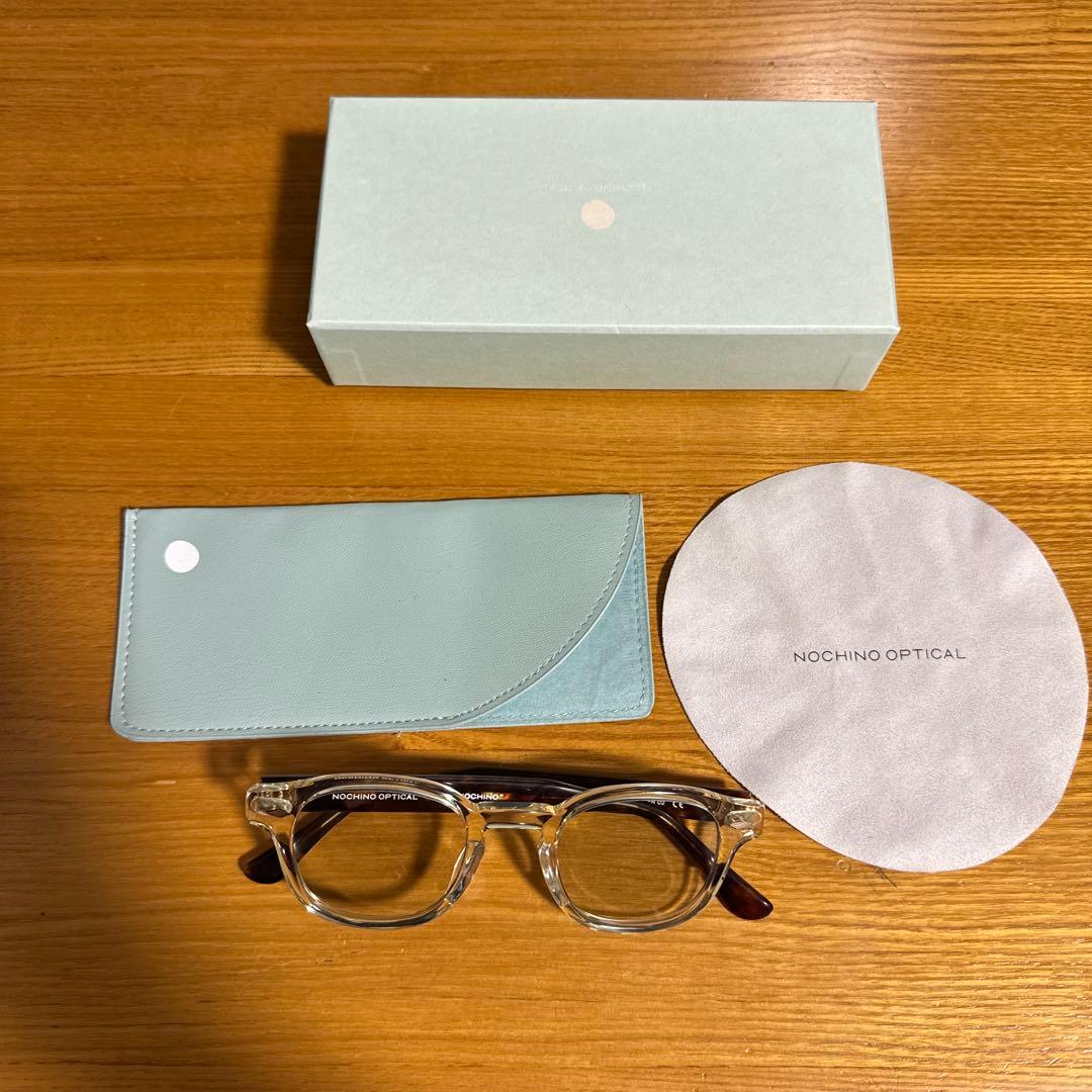 NOCHINO OPTICAL 調光サングラス 日本製 46/23/144
