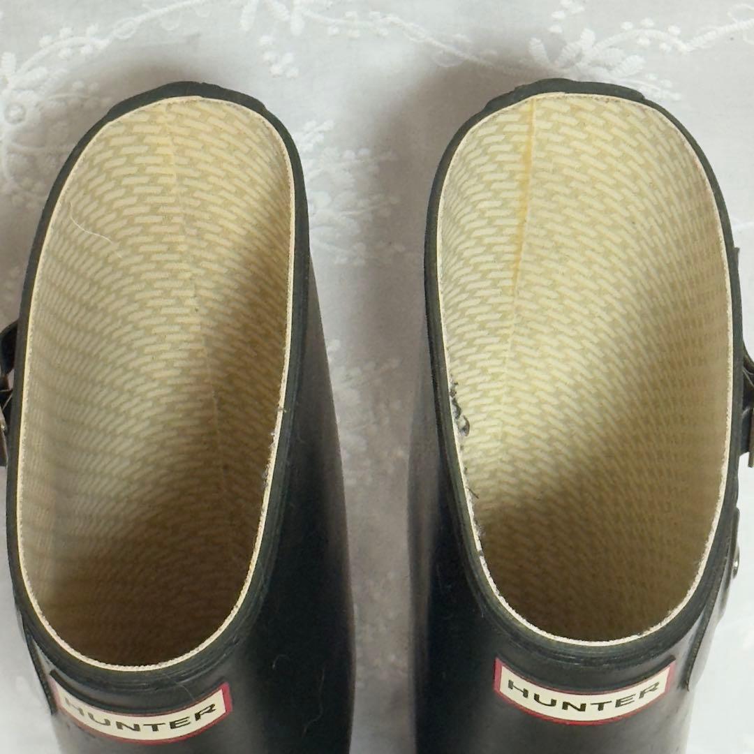 ハンターHUNTER レインブーツ ダークオリーブEU 38（24センチ）