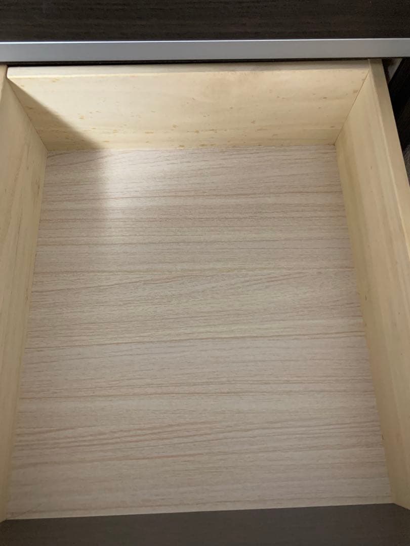 ニトリ　ローチェスト　4段　ダークブラウン