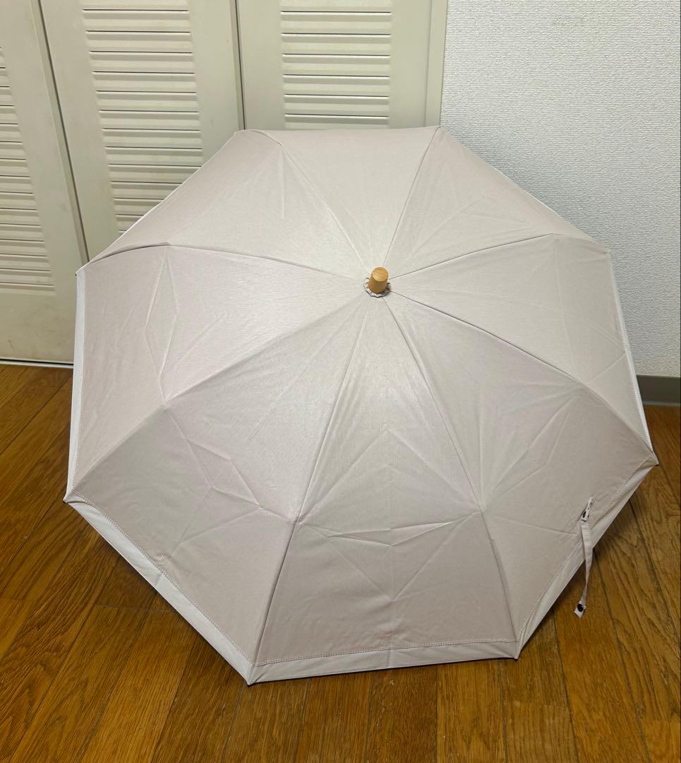 サンバリア　２段折 / コンビmoku(ピンク, 木ストレート手元)