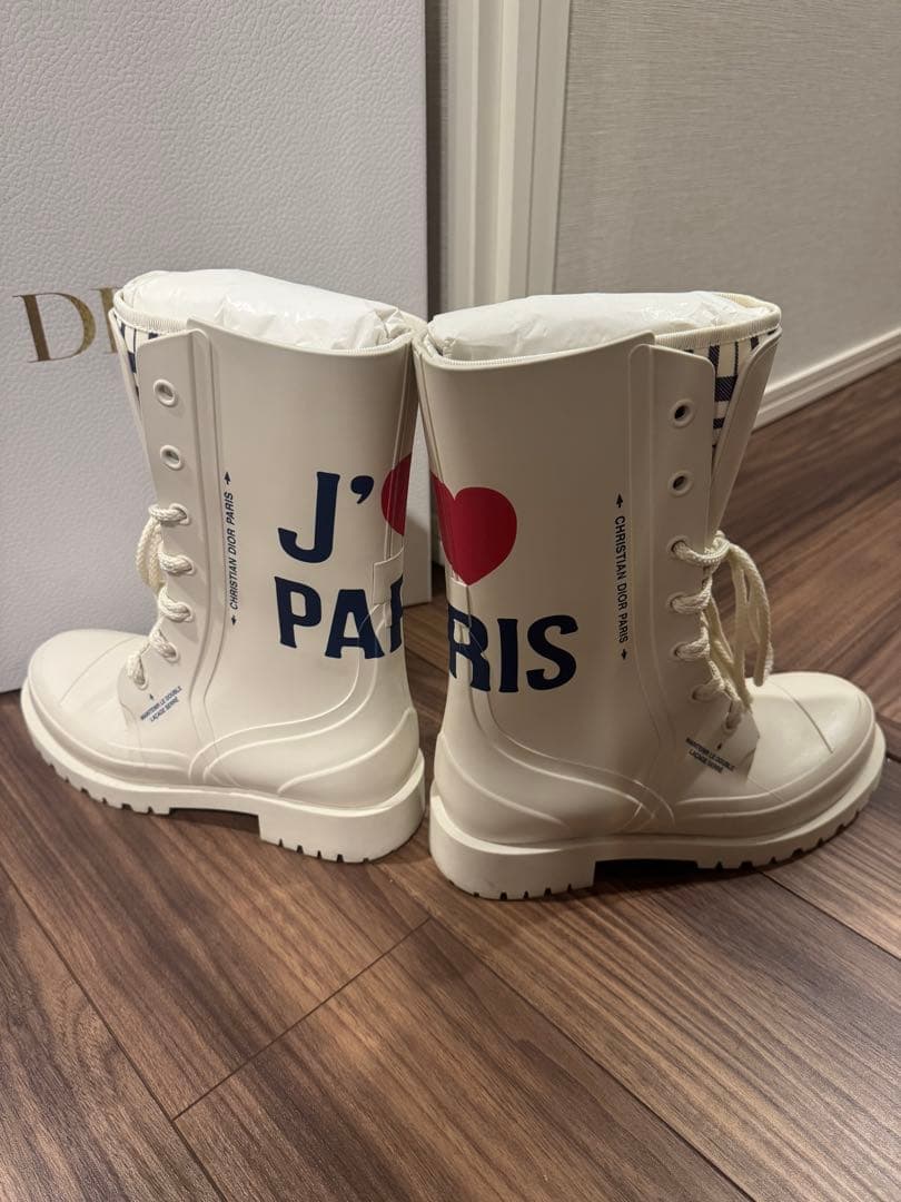 Dior ブーツ J'♥PARIS 39 美品 定価半額以下!!