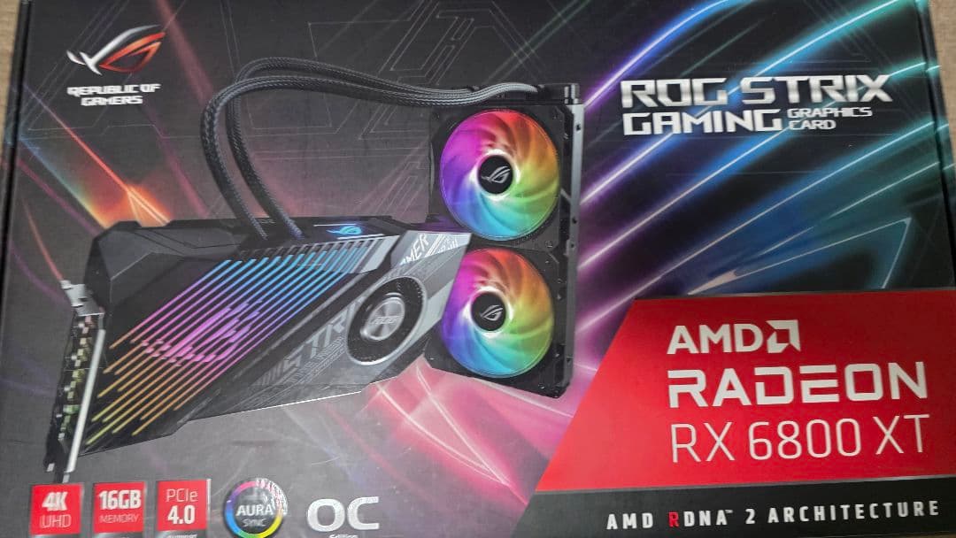 ROG 6800xt 16GB 簡易水冷