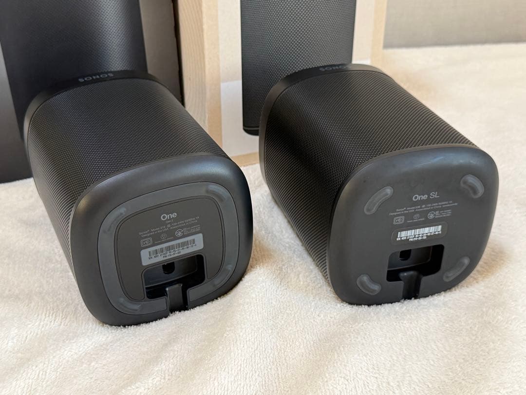 【美品】「Sonos One」/「Sonos One SL」 2台セット