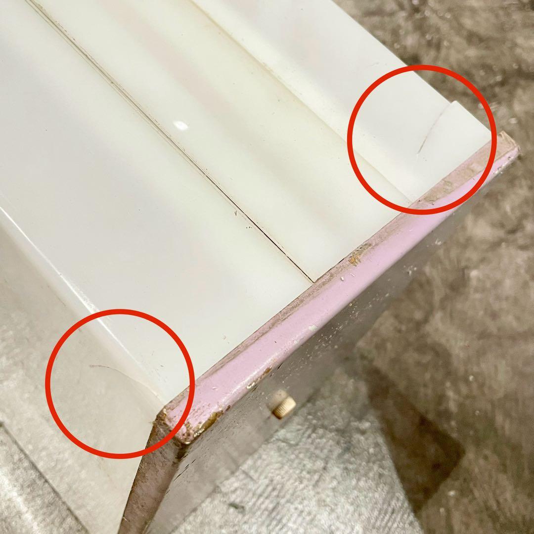 昭和レトロ テルミー化粧品 Tellme 看板 電飾 両面 当時物 広告