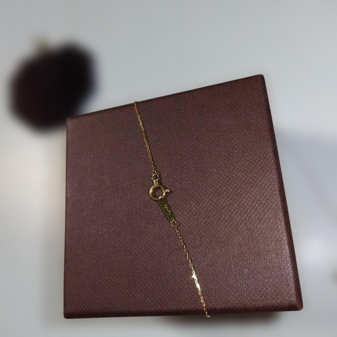 agete 限定 ネックレス K18 ダイヤ