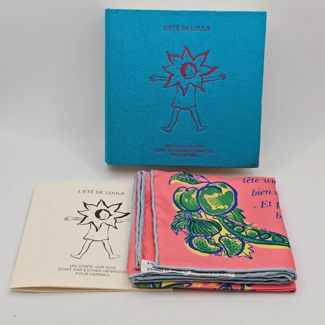 エルメス プチカレ L'Été de Loula ルラの夏 41cm スカーフ