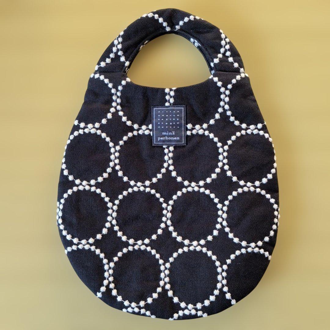 mina perthonen ウズラバッグ ミナペルホネン black