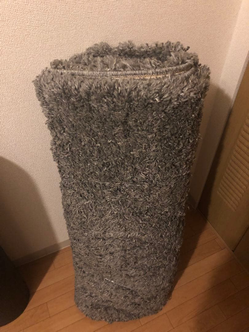 ニトリ アクセントラグ Nジーク　グレー　133×195