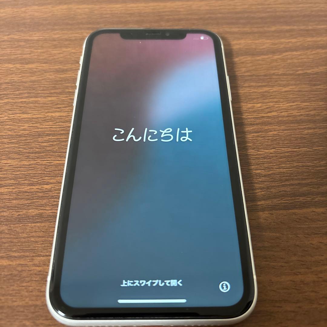Apple iPhone XR ホワイト 128GB 本体のみ