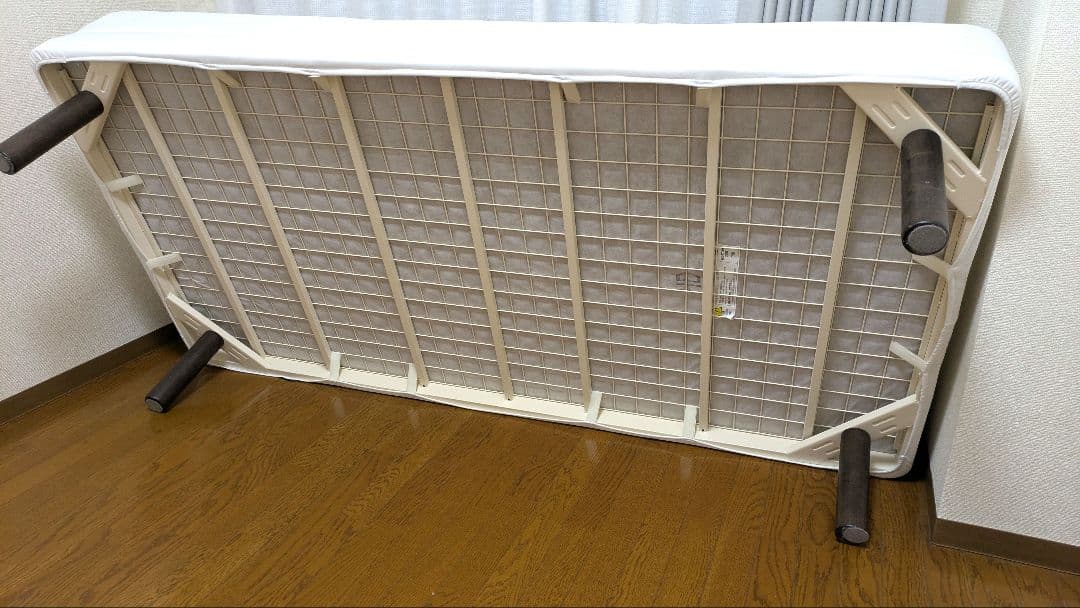 ※5/9までに売れなければ処分します※ 無印　シングルベッド　脚付きマットレス