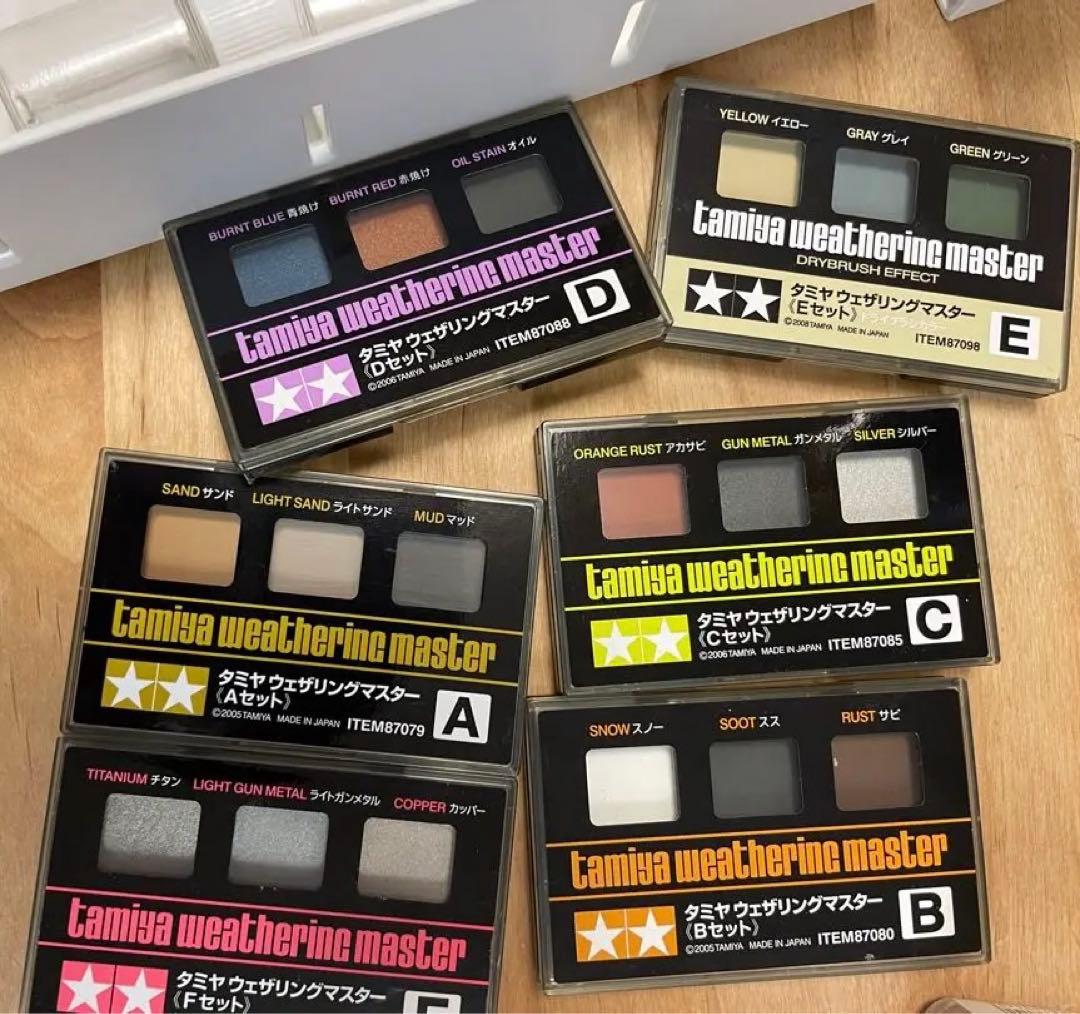 プラモデル　模型工具　セット　引退