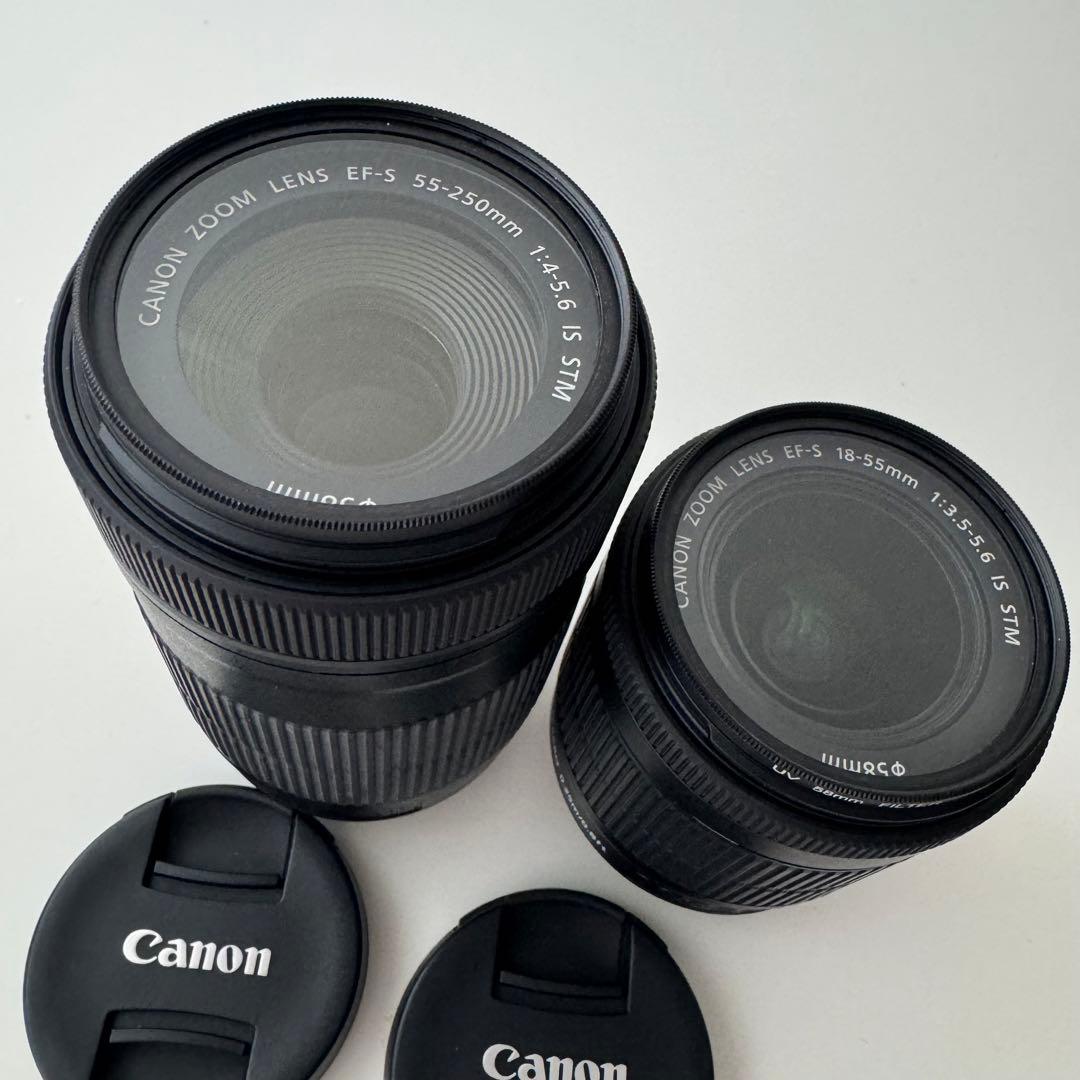 Canon EOS 80D ダブルズームキット 超美品 レンズ2本 キャノン